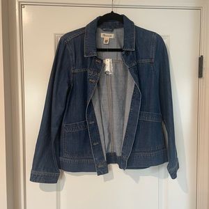 Madewell denim goodloe chore jacket in whitson wash